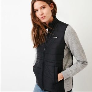 Roots puffer/ sweatshirt jacket